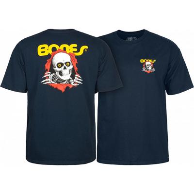 Maglietta da Skateboard Powell Peralta Ripper Blu Navy