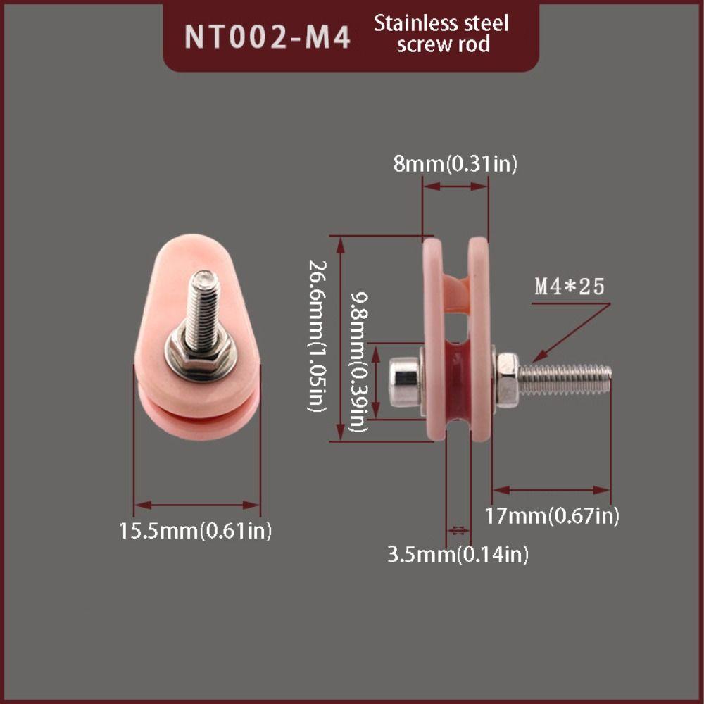 Imported Bearing Anti Jumper Device Ceramic Combination Pay Off Wheel Wire Wheel  Coil Winding