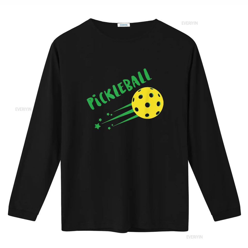 Womens Pickleball T Shirt White Medium vintage Washed Breathable Versatile Stretched Casual Unisex designer clothes streetwear