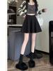 Private Dress Wool Blend Short Skirt With High Waist For Fall Winter Fashion