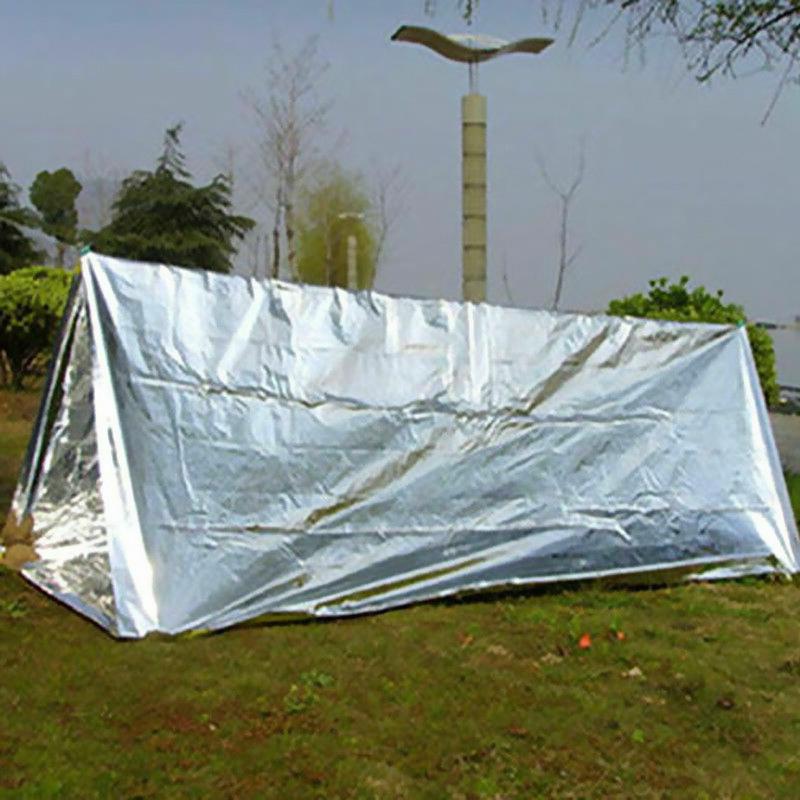 Buy PDTO Emergency Tent Survival Camping Aluminum Foil Reflective