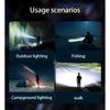 3000LM 6 LED Flashlight 4 Modes USB Rechargeable Torch Super Bright Outdoor Camping Light with Magnetic Emergency Work Lamp
