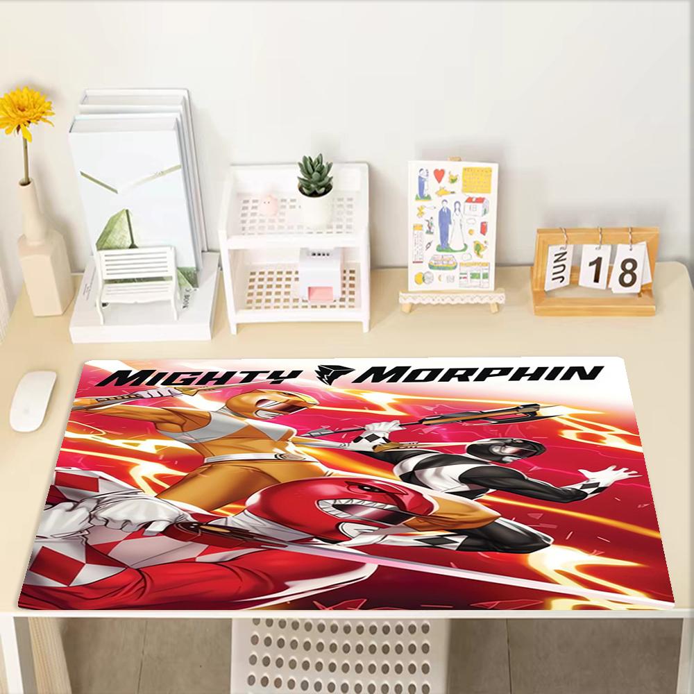Mighty Morphin Theme Mouse Pad, Non Slip Rubber Base, Multifunctional Office & Home Decor, Perfect for Workspace Personalization.