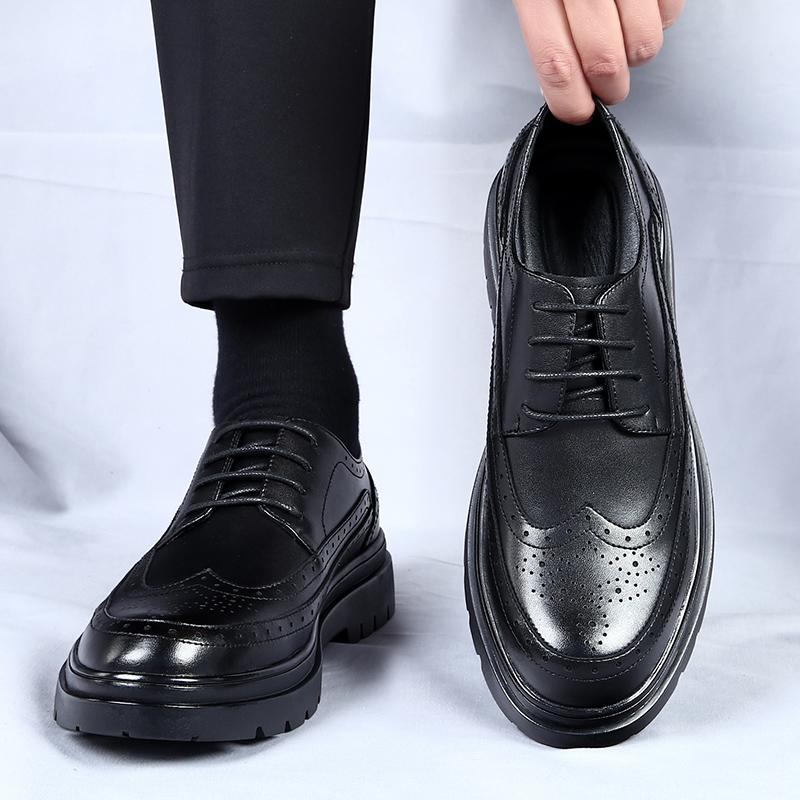 Marken Businessschuhe für Herren Formelle Slipper Kleider Oxfords Herren Hochzeitsschuh Mode Leder Schuhwerk Elegant Männlich Italienischer Luxus