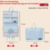 Portable Travel Storage Bag With Multiple Compartments For Clothing And Accessories