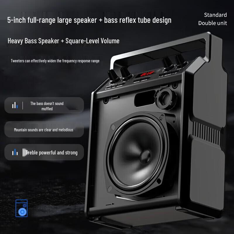 Philips SD50X Portable Outdoor Party Speaker with Microphone (CN Version)