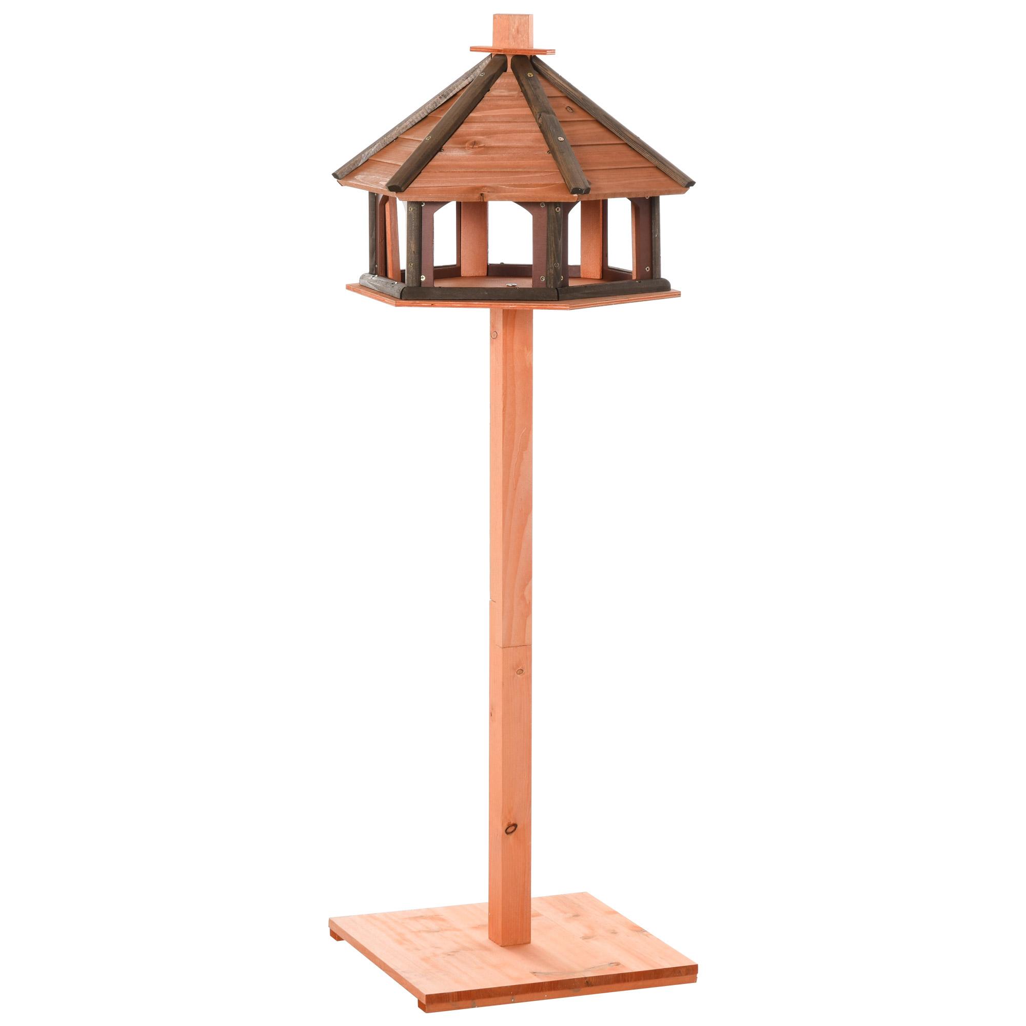 130cm Koka putnu galds, barošanas stacija