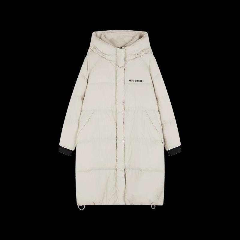 Mo Han Yi Mei Women's Hooded Duck Down Jacket