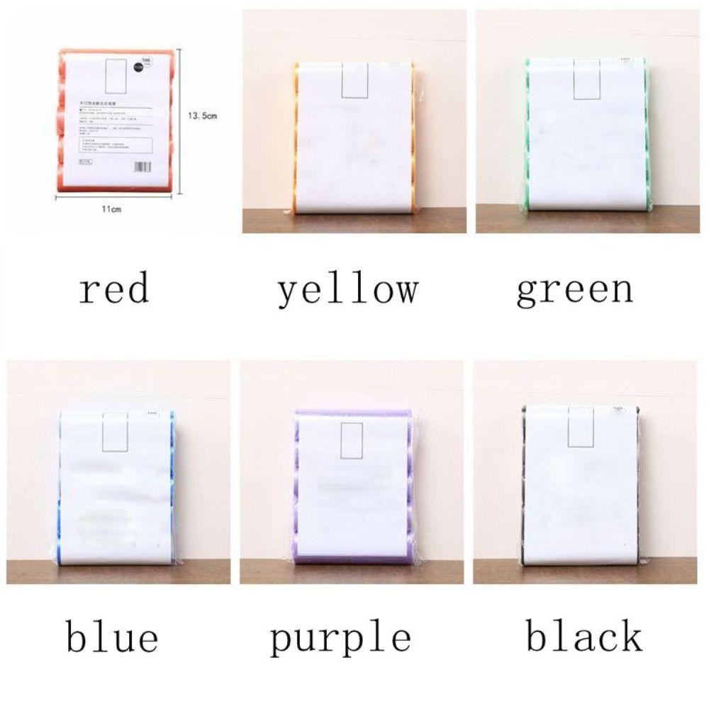 200PCS Plastic Disposable Garbage Bags Household Trash Bag Liner Bags Trash Pouch Storage