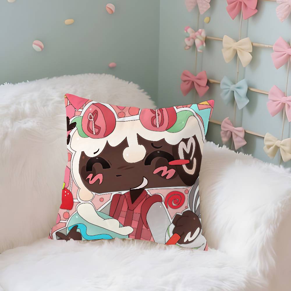 Cosmo Vee Case Plush Fabric Soft Pillowcase Double Sided Print Cushion Cover Household Gifts