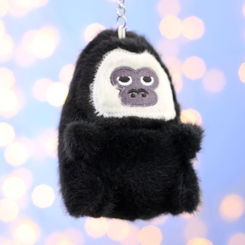 

Cute White-faced Monkey Pendant Plush Toy Doll Little Monkey Bag Hanging Ornament Keychain Doll 11 cm