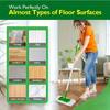 Flat Mop Replacement Cloth Cover Scouring Pad Microfiber Mop Accessories Mop Cloth For Kitchen Cleaning Supplies