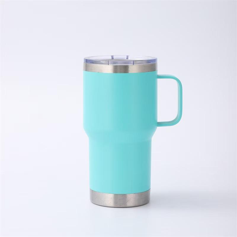Multi-color Multi-Capacity Stainless Steel Vacuum Insulated Car Cups Leak-Proof Custom Logo Printing Available for Presents Home