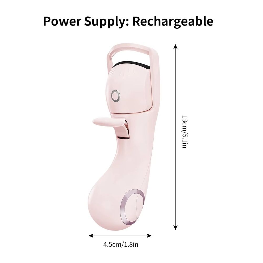 Type-C Fast Charging Electric Eyelash Curler Eyelash Heated Curling Device  Long-Lasting Beauty