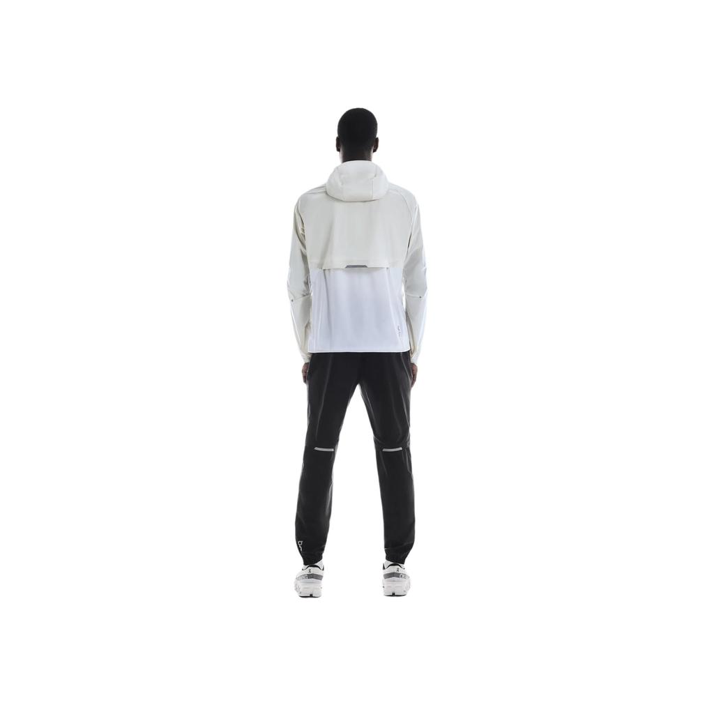 On Core Jacke mit Kapuze Atmungsaktiv Reißverschluss Langarmjacke Herren Jacken Soft-Sand Weiß 1ME10332979