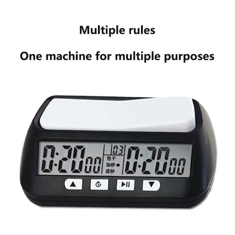 3 In 1 Multifunctional Portable Professional Chess Clock Digital Chess Timer Game Timer