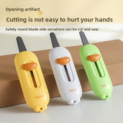 Büro Magnetische Saug- und Abzieh-Express Automatischer Rückzug Tragbares Kompaktes Mini-Universalmesser