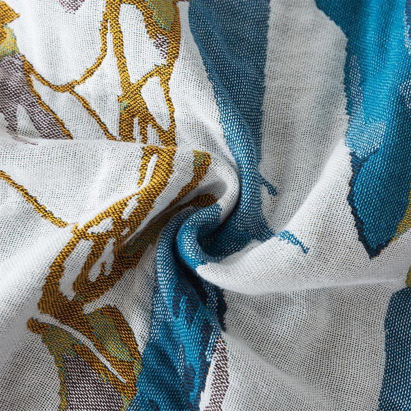 Summer Cotton Gauze Enlarged Thickened Throw Blanket Towel Quilt Cover Blanket Office Nap Blanket Household Air Conditioning Single Blanket