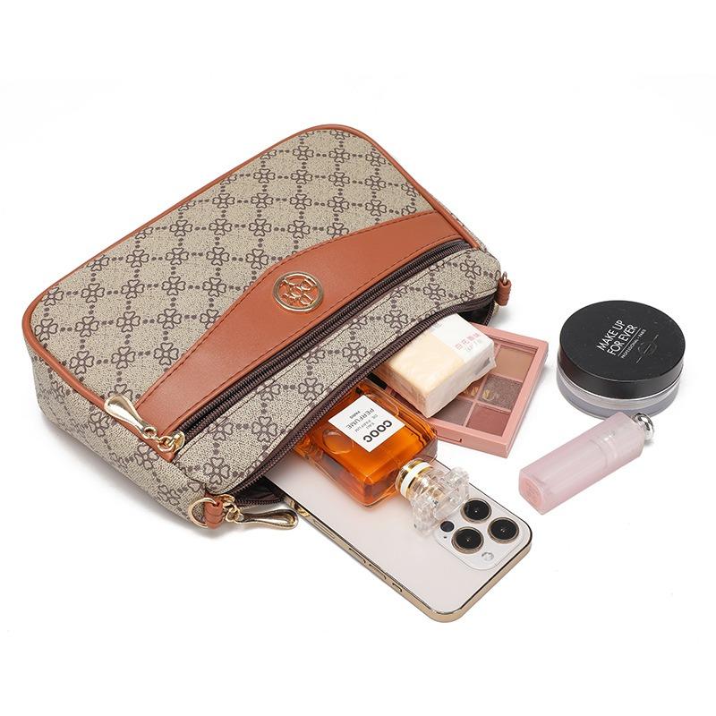 Women's Bag New Fashionable and Versatile High-end Single Shoulder Oblique Span Bag Small Square Bag