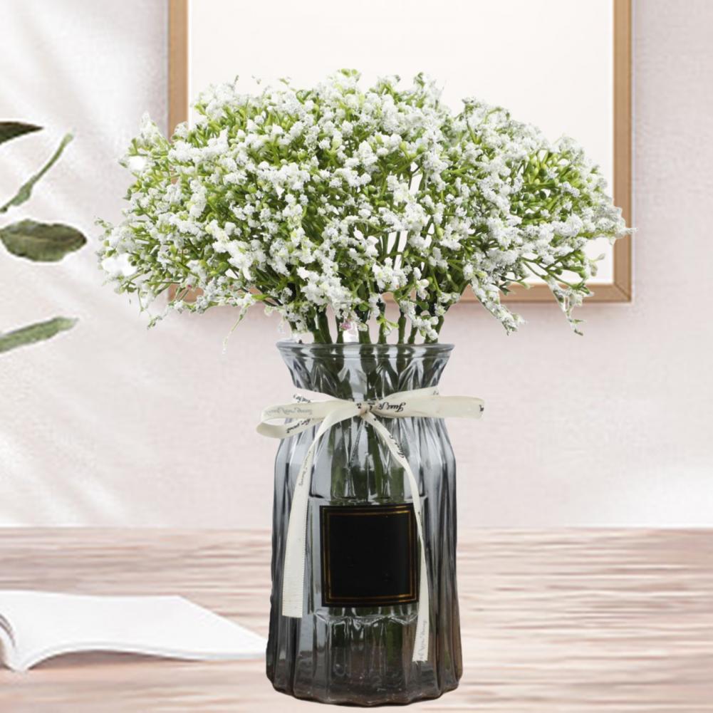 Artificial Babysbreath Flower 3 Fork 93 Head Home Table Centerpiece Wedding Faux Flower Branch Floral Arrangement Decor