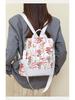 Women's 2025 Large Capacity PU Fabric Fashion Print Backpack - New Multifunctional & Portable Design