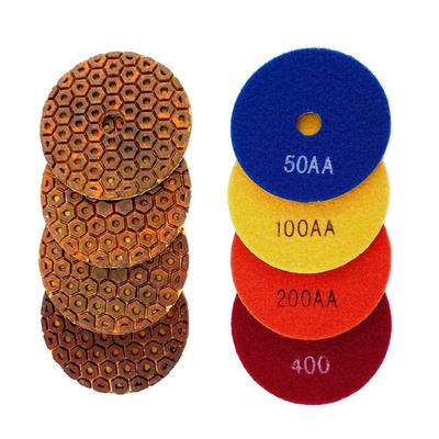 Polishing Pad Super Diamond 100# 4 Inch 50# Concrete
