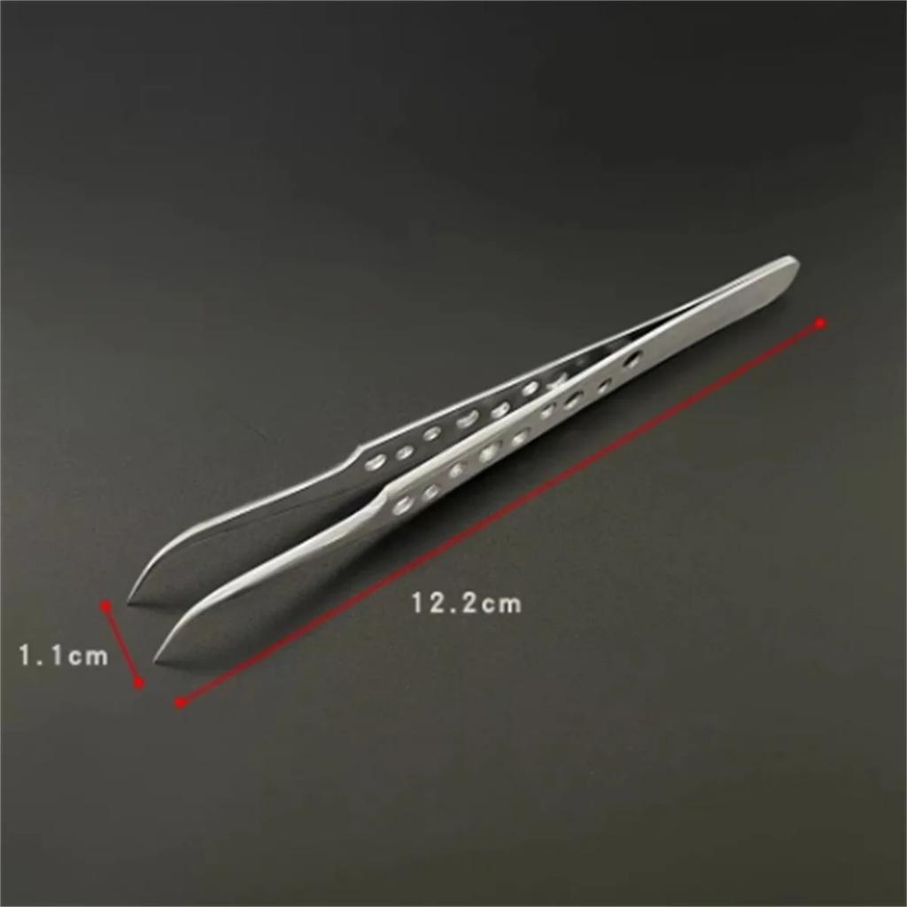 DIY Hand Tools Industrial Tweezers Electronics Anti-static Curved Straight Tip Precision Stainless Sets Forceps PhoneRepair