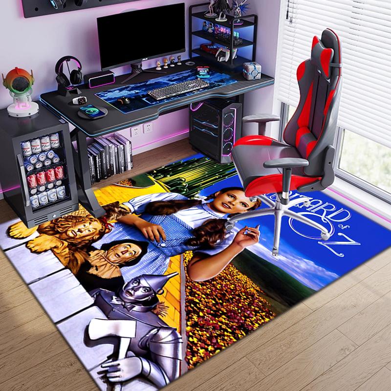 1PC The Wizard of Oz Rug - Home Decoration Carpet For Living Room Bedroom Flooring Computer Chair Area Rug