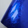 High Glossy Electroplated Forged Carbon Fiber Blue Auto Stickers for Car Wrap Vinyl Decals for Vehicle Car Film Cover Adhesive