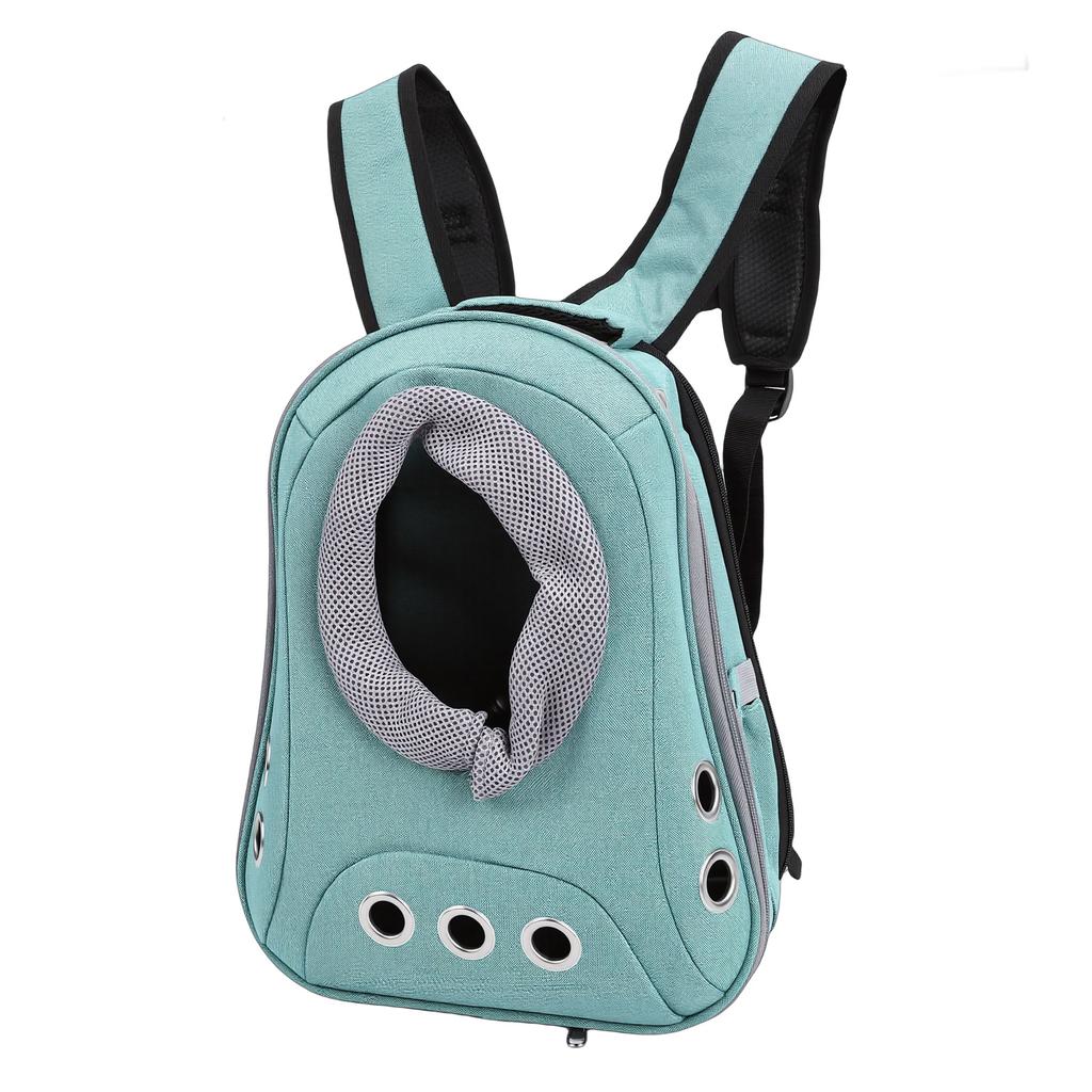 Pet Cat Carrier Backpack Adjustable Foldable Portable Small Doggy Front Backpack for Travel