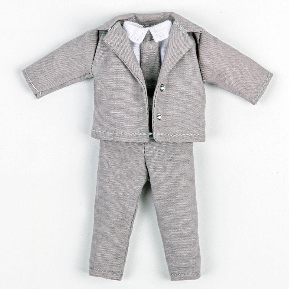 Cute Doll Coat Trousers Mini OB11 Doll Clothes for 1/11 OB11/Obitsu11Dolls/1/12Bjd Dolls