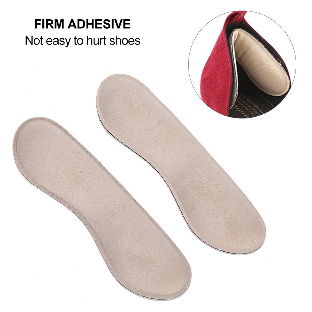 10 Pairs Anti Wear Heel Sticker Pain Relief Heel Patch Feet Care Pads Shoes Accessory(Apricot )
