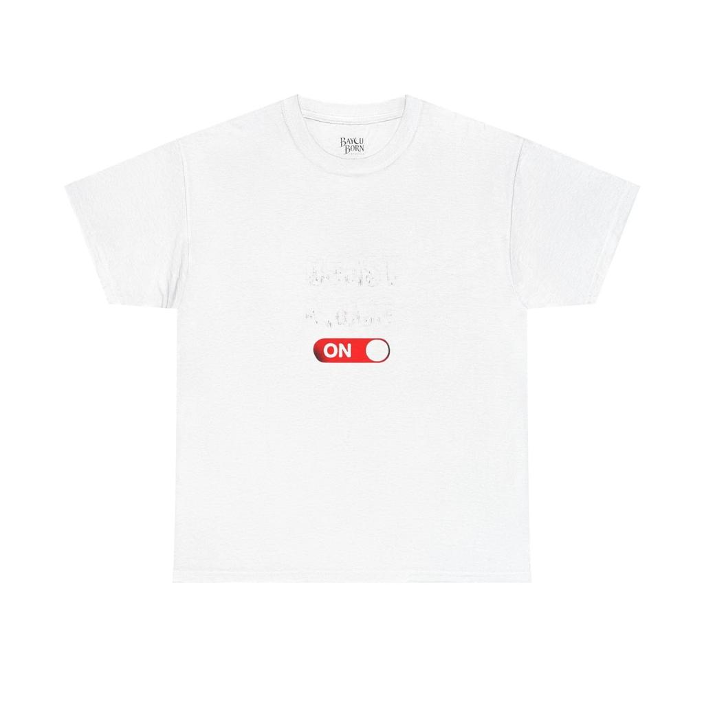 ON Toggle Switch Tee | Minimalist Tech Button Graphic T-Shirt