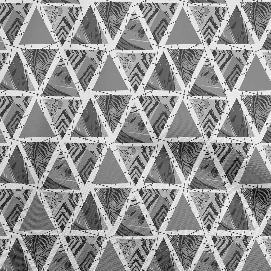 oneOone Bawełna Flex Ciemny Brzoskwiniowy Materiał Geometryczny Tropikalny Tekstura Artykuły do Pikowania Nadruk Materiał do Szycia na Metry 40 Cali