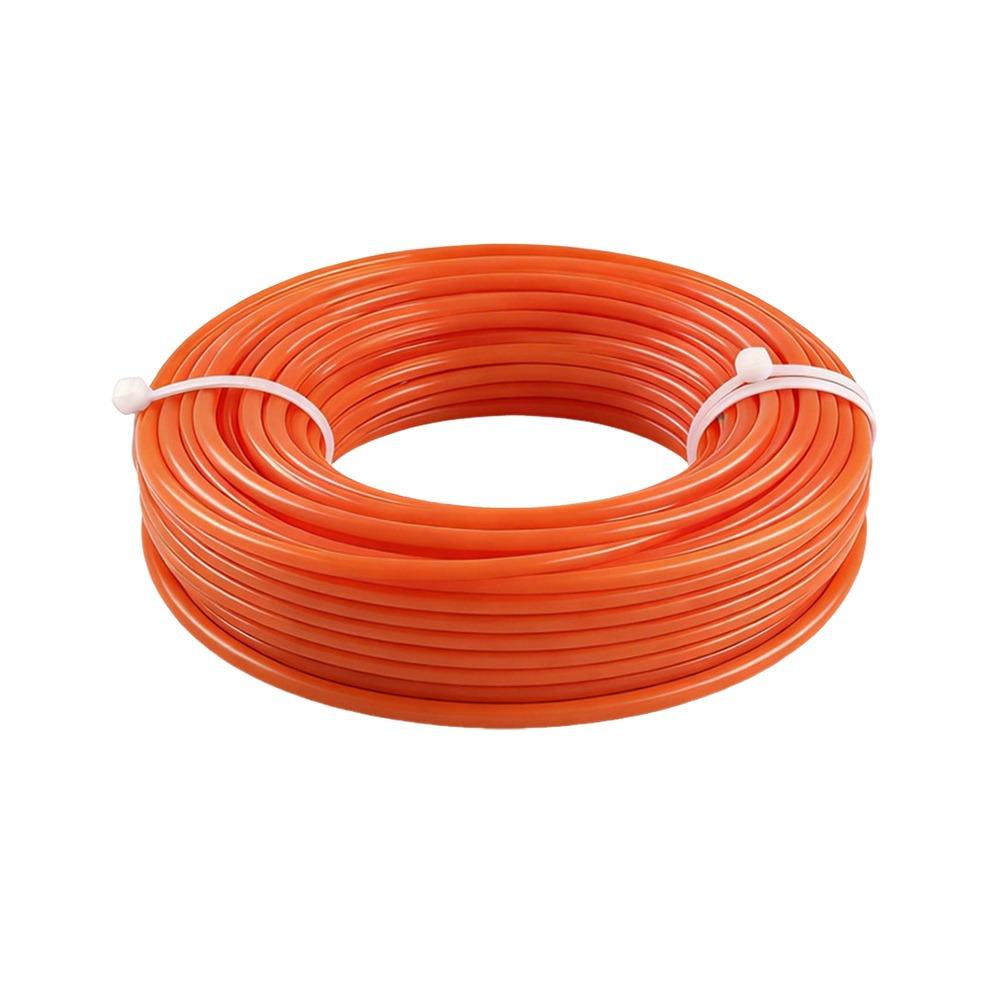 Nylon Grass Rope Round/Star Line Mowing Wire Durable Grass Trimmer Rope for Brush Cutter Strimmer