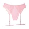 Women's Large Size Garter Lace Adjustable Strap Half Hip Lift Sexy Panties