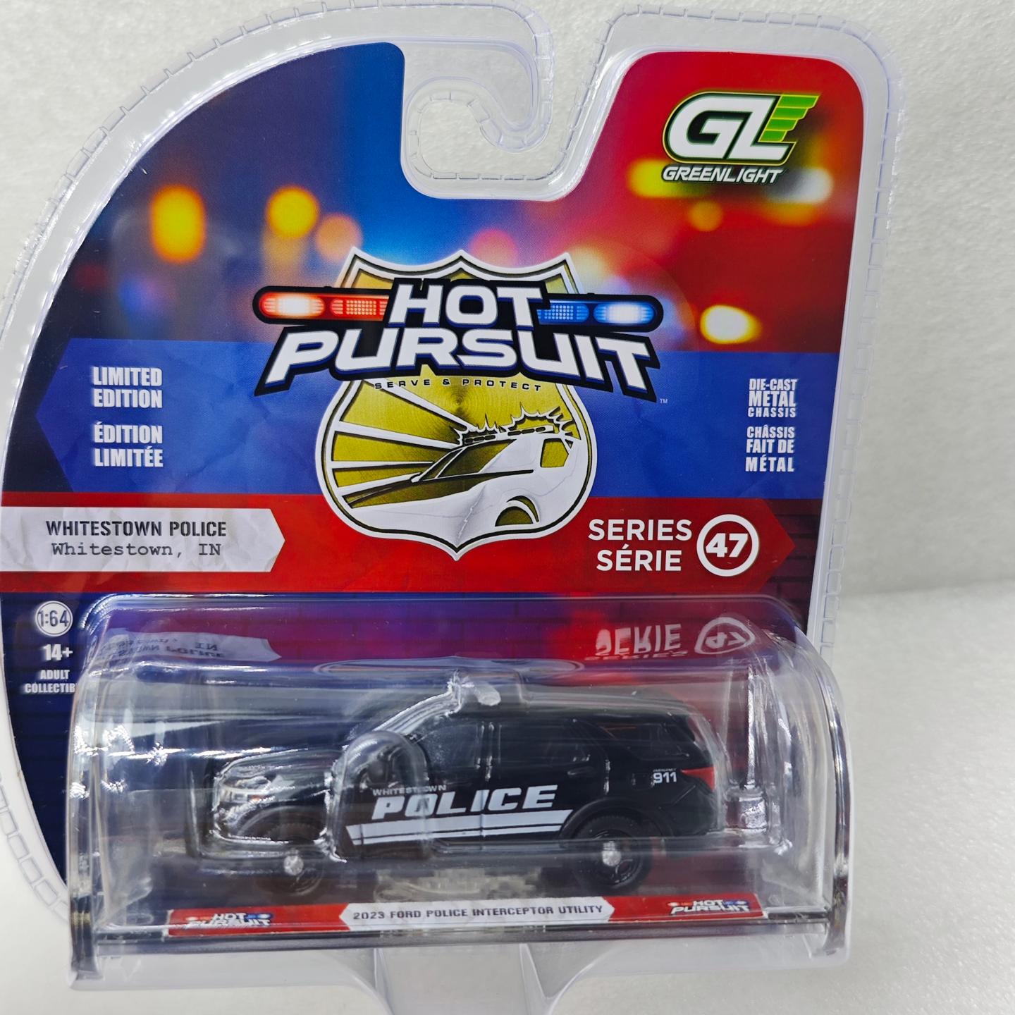 

GreenLight 1:64 2025 Explorer Police Interceptor Utility Alloy Mini Car Model Decoration Ornament Toy Gift