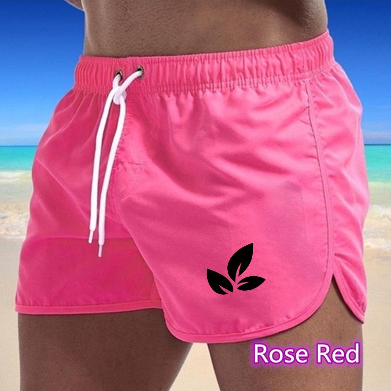BBK-06 2025 Summer Men's Quick-Drying Swim Trunks Sports Pants Swimwear Beach Shorts Jogging Shorts