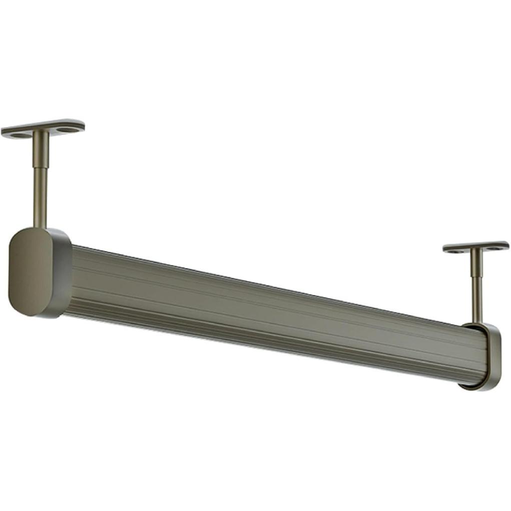 Kleiderstange, Robuste Kleiderstange, Oben montierte Kleiderstange, Robuste Kleiderstange Deckenmontage, 35 55 75 95 125 145 155 cm Lang für Garderobe Dusche