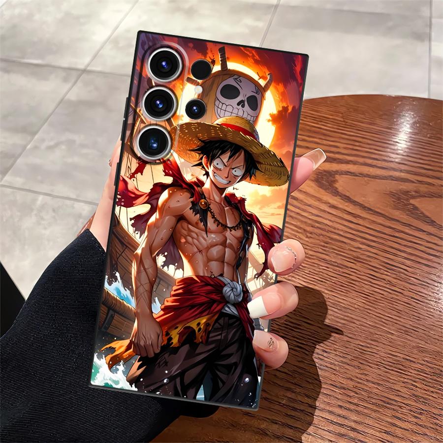 Case for Samsung Galaxy S20 S25 Ultra S23 FE S9 S24 Plus S21 S22 Funda Phone Cover Cool Luffy ACE