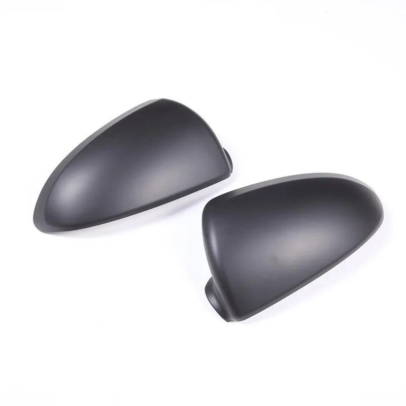 Car Rearview Mirror Cover Trim Sticker For Mercedes Benz Smart 451 453 Fortwo Forfour 2009- Auto Exterior Accessories