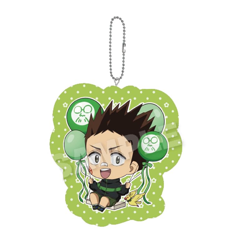 

SAKAMOTODAYS Heisuke Masumi cushion keychain Barunko die-cut ver.