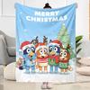 Merry Christmas Celebration Blanket Durable Comfort Perfect for Picnics Chair Sofa All-Season Use Stylish Decor Ideal Gift For Birthday Valentine'S Da