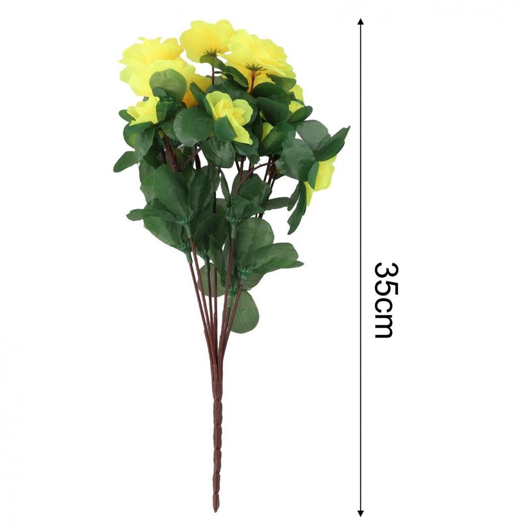 Azalea Artificial Flowers Home Decoration Flowers Silk Cloth Flowers
