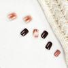 Wear Nail Art Patch Strong Tea Coffee Nail Patch White Fake Nail Art Wear Nail Nails