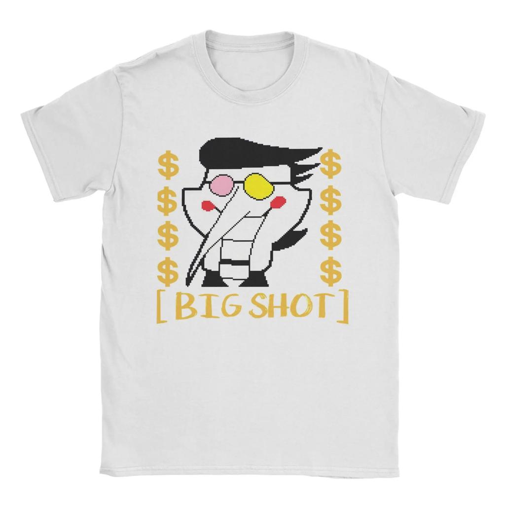 I Love My Girlfriend Mr Tenna T Shirt Summer Deltarune Game Spamton Harajuku T-Shirts Couple Tees Short Sleeve Tshirt