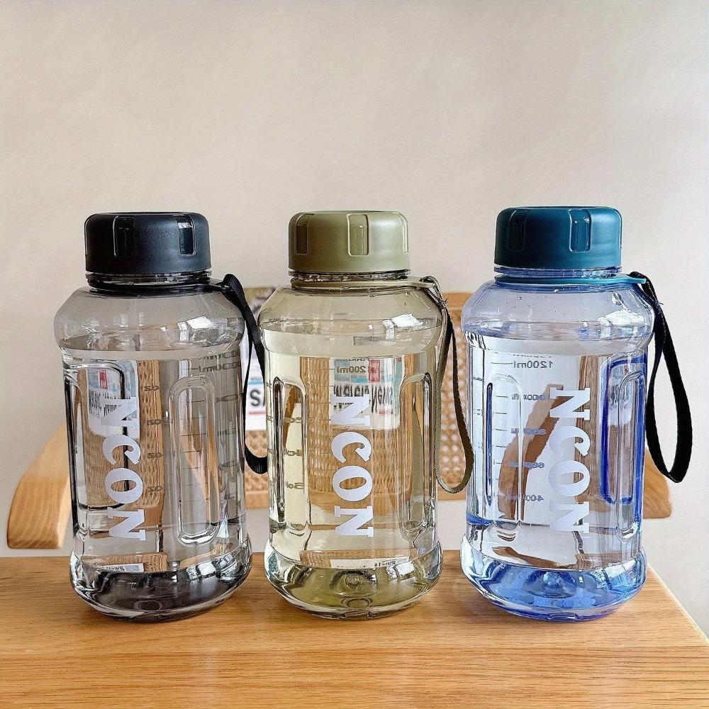 1.1L Plastic Cups, Space Cups, Sports and Fitness Outdoor Summer Water Bottles, Large-capacity Water Bottles