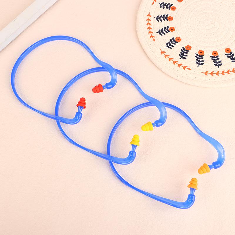 Soft Silicone Head-Mounted Earplugs Protector Anti-Noise Earmuff For Water Sports Swimming Sleeping Noise Reduction Ear Plugs