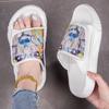 TUINANLE Summer Shoes Women Sandals Slippers Painted-on Comfortable Slip-on Casual Sandal Fashion Unisex Shoes Men