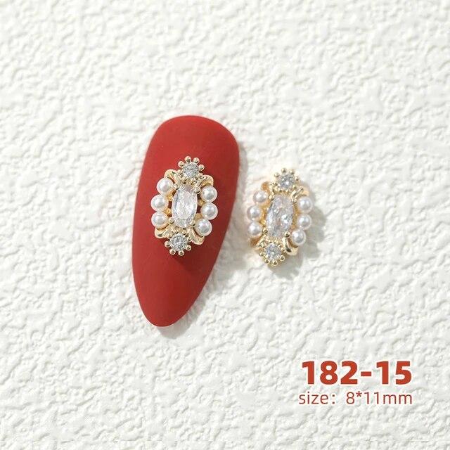 10 bucăți Fluture Zircon Decor unghii Bijuterii Zircon Cristal Perle Pandantiv Manichiura Strass de înaltă calitate Accesorii